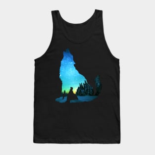 winter wolf Tank Top